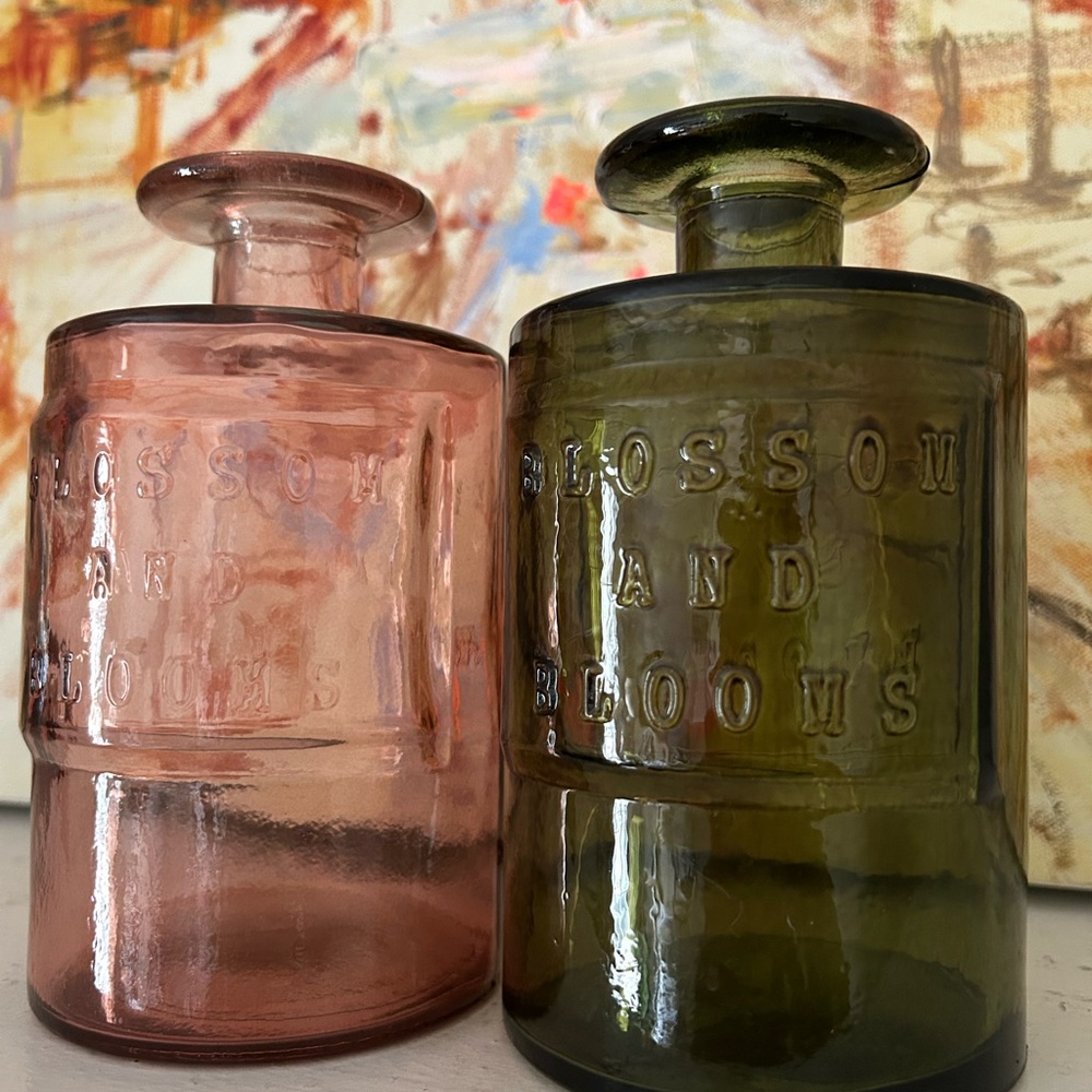 Anthropologie Blossom and Blooms vases